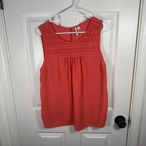 Coral ELLE sleeveless‎ top